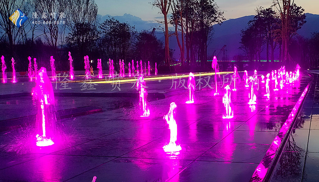 西昌廣場(chǎng)旱式音樂噴泉